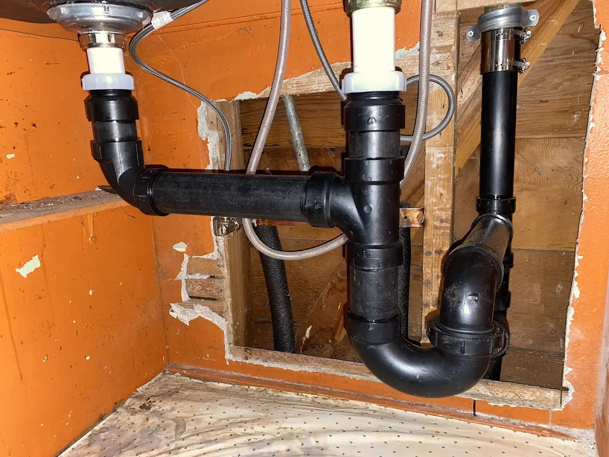 Professional Pipe Bursting equipment and tools on the job in Fair Lakes